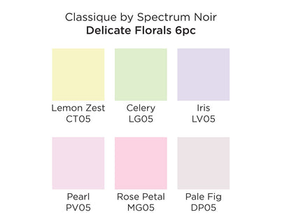 Spectrum Noir Classique (6PC) - Delicate Florals