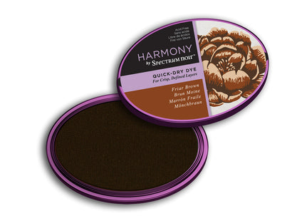 Spectrum Noir Harmony Quick-Dry Dye Inkpad - Friar Brown