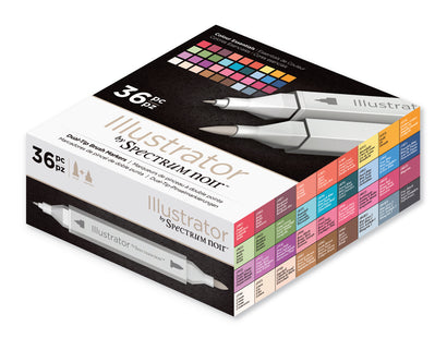 Spectrum Noir Illustrator 36pc Box - COLOUR ESSENTIALS