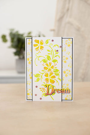 Crafter's Companion Stencil - Meadow Flora