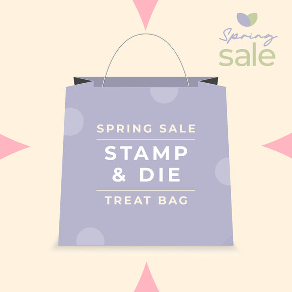 Spring Sale Stamp Die Treat Bag Crafters Companion UK