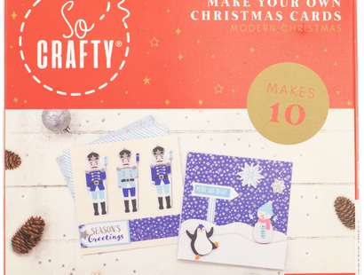 Modern Christmas Card Making Kit - Violet Studio