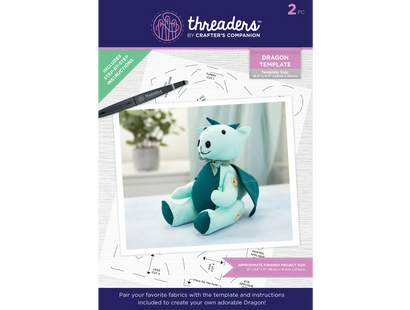 Threaders Animal Template - Dragon