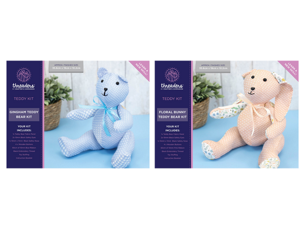 Threaders Teddy Bear Kit Collection