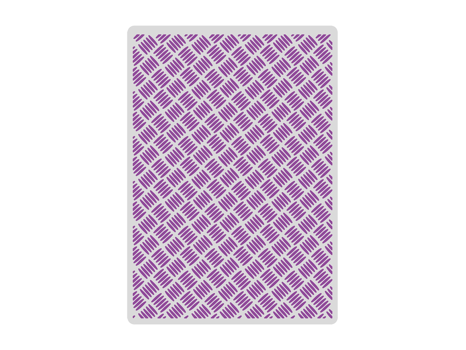 Gemini 5 x 7” 2D Textured Embossing Folder - Steel Floor