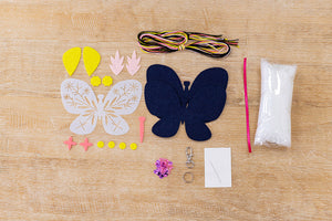 Threaders Keyring Kit - Butterfly