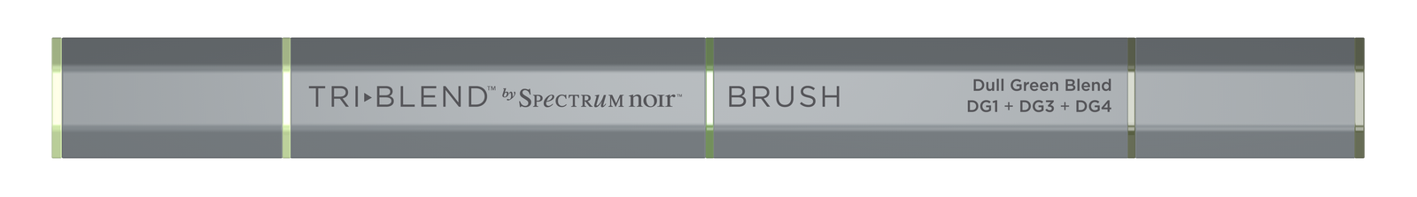 SN-TriBlend Brush-Dull Green Blend