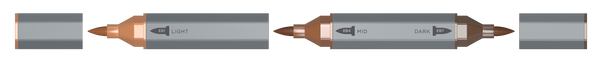 SN-TriBlend Brush-Earth Brown Blend