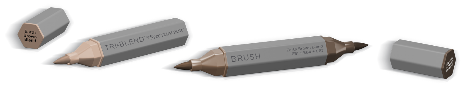 SN-TriBlend Brush-Earth Brown Blend