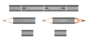 SN-TriBlend Brush-Fair Skin Blend