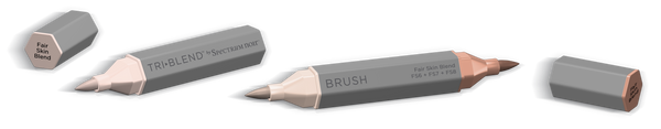 SN-TriBlend Brush-Fair Skin Blend