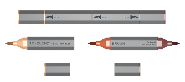 SN-TriBlend Brush-Tan Blend