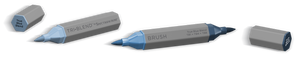 SN-TriBlend Brush-True Blue Blend