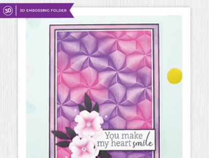 Crafter's Companion Bold Geometric 3D Embossing Folders Collection