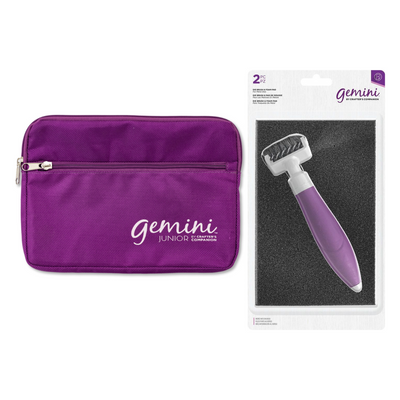 Gemini Junior Accessories Storage Bag with FREE Die Brush & Foam Pad