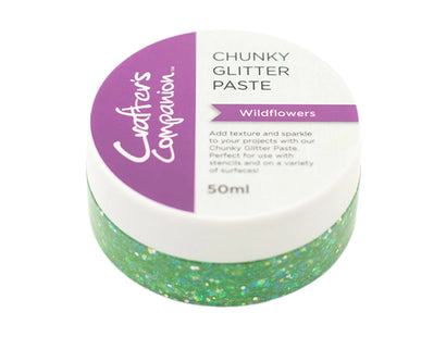 Crafter's Companion - Chunky Glitter Paste - Wildflowers