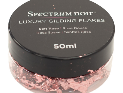 Crafter's Companion - Luxury Gilding Flakes – Soft Rose (1pc) – 50ml