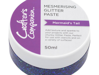 Crafter's Companion Mesmerising Glitter Paste - Mermaid's Tail