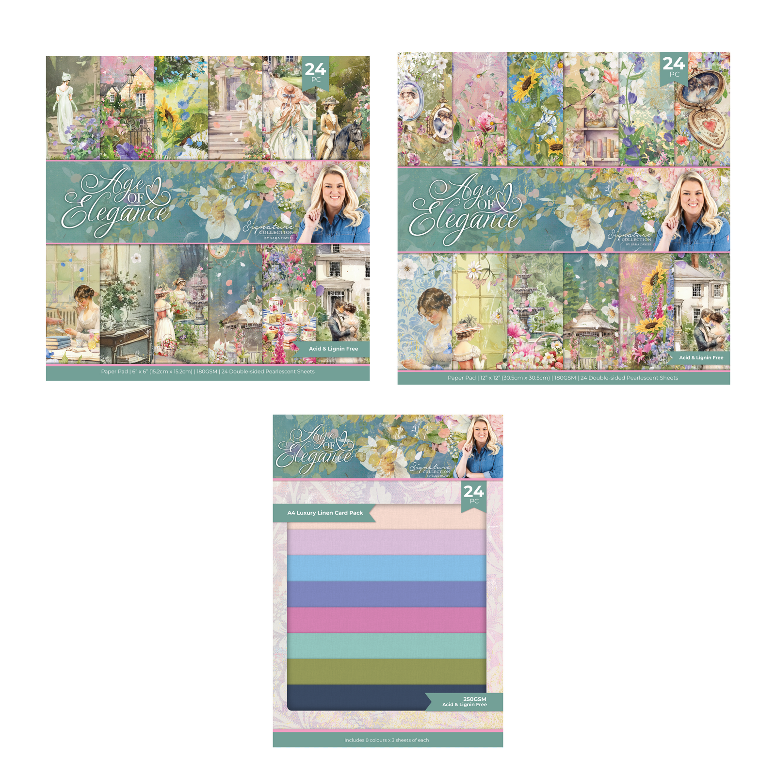 Sara Signature Age Of Elegance Paper Collection