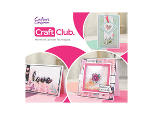 Crafter's Companion Craft Club - Shaker Techniques