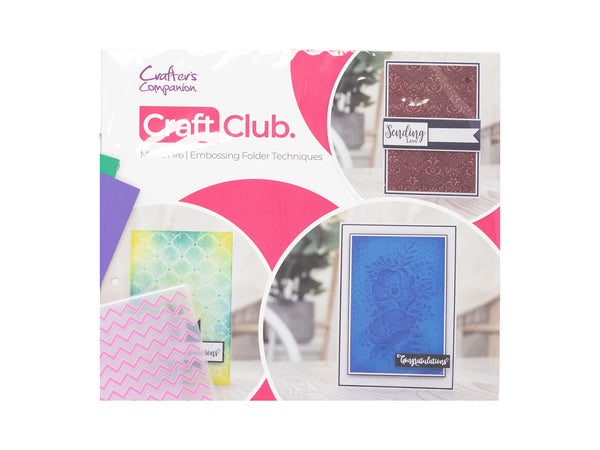 Crafter's Companion Craft Club - Embossing