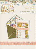 Violet Studio - Wedding Invitations - Amongst The Wildflowers - 25pk