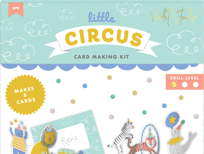 Little Circus Card Making Kit - Violet Studios