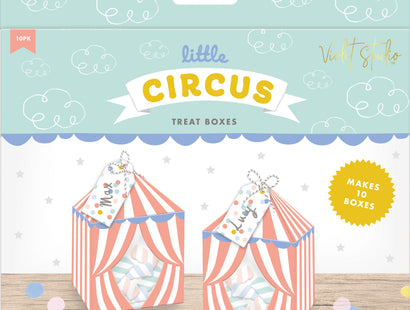 Little Circus Treat Boxes - Violet Studios