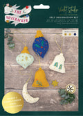 Mini Felt Tree Decorations - 4pk - The Nutcracker - Violet Studios