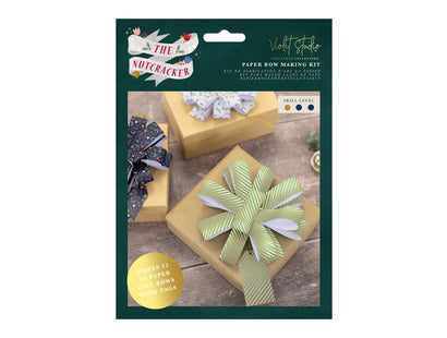 The Nutcracker Paper Bow Making Kit - Violet Studio