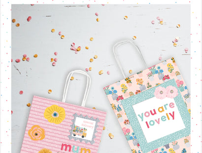 Violet Studios Gift Bag Kit - Rainbow Blooms