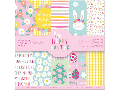 6x6" Paper Pack - Hoppy Easter- 30pk - Violet Studios