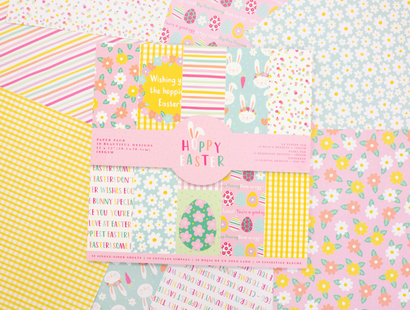 Violet Studio - 6x6" Paper Pack - Hoppy Easter- 30pk