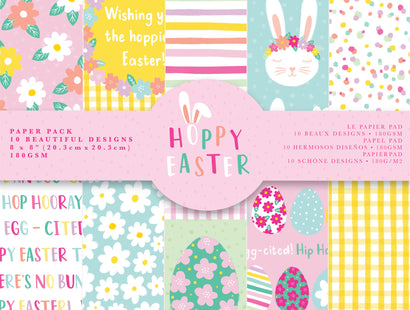 8x8" Paper Pack - Hoppy Easter- 30pk - Violet Studios