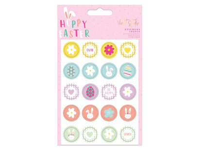 Mini Stickers - Hoppy Easter - 100pcs - Violet Studios