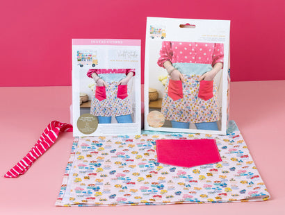 Violet Studio - Make Your Own Apron Kit - Rainbow Blooms