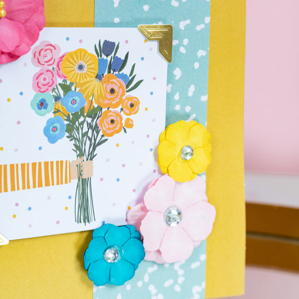 Violet Studio Mini Card Making Kit - Blooms