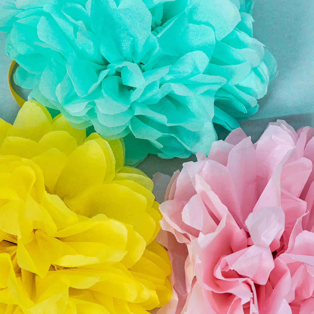 Tissue Paper Rainbow Blooms - Violet Studios