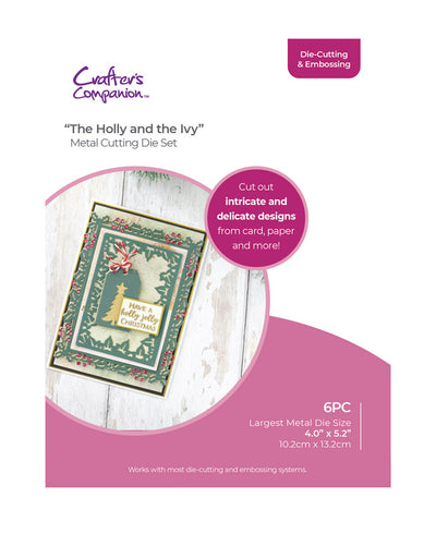 Crafter’s Companion Christmas Nesting Die - The Holly & The Ivy