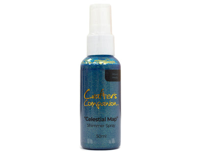 Crafter's Companion Shimmer Spray - Celestial Map