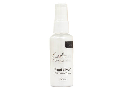 Crafter's Companion Shimmer Spray - Iced Silver