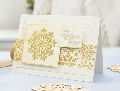 Graceful Snowflakes Clear Acrylic Stamp