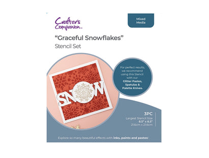 Graceful Snowflakes Clear Acrylic Stamp