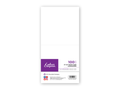 Crafter's Companion 6"x 6" White Card & Envelopes - 100 Piece