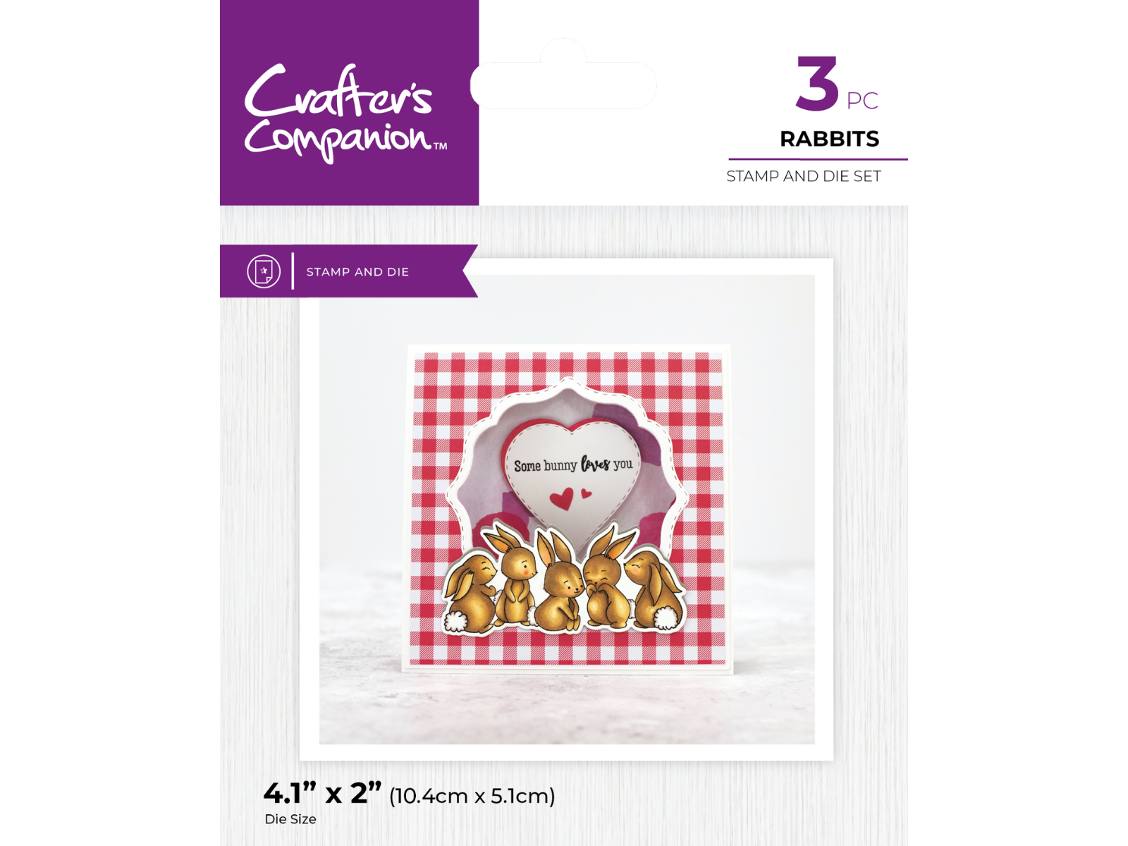 Crafter's Companion Character Embellishment Animal Stamp & Die SHOWSTOPPER