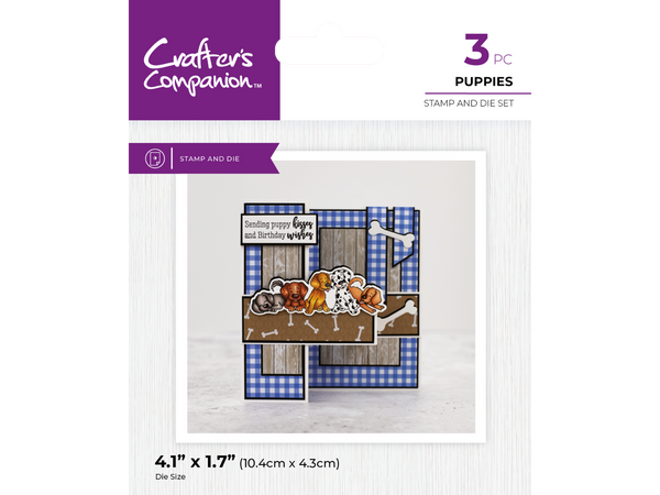 Crafter's Companion Character Embellishment Animal Stamp & Die SHOWSTOPPER