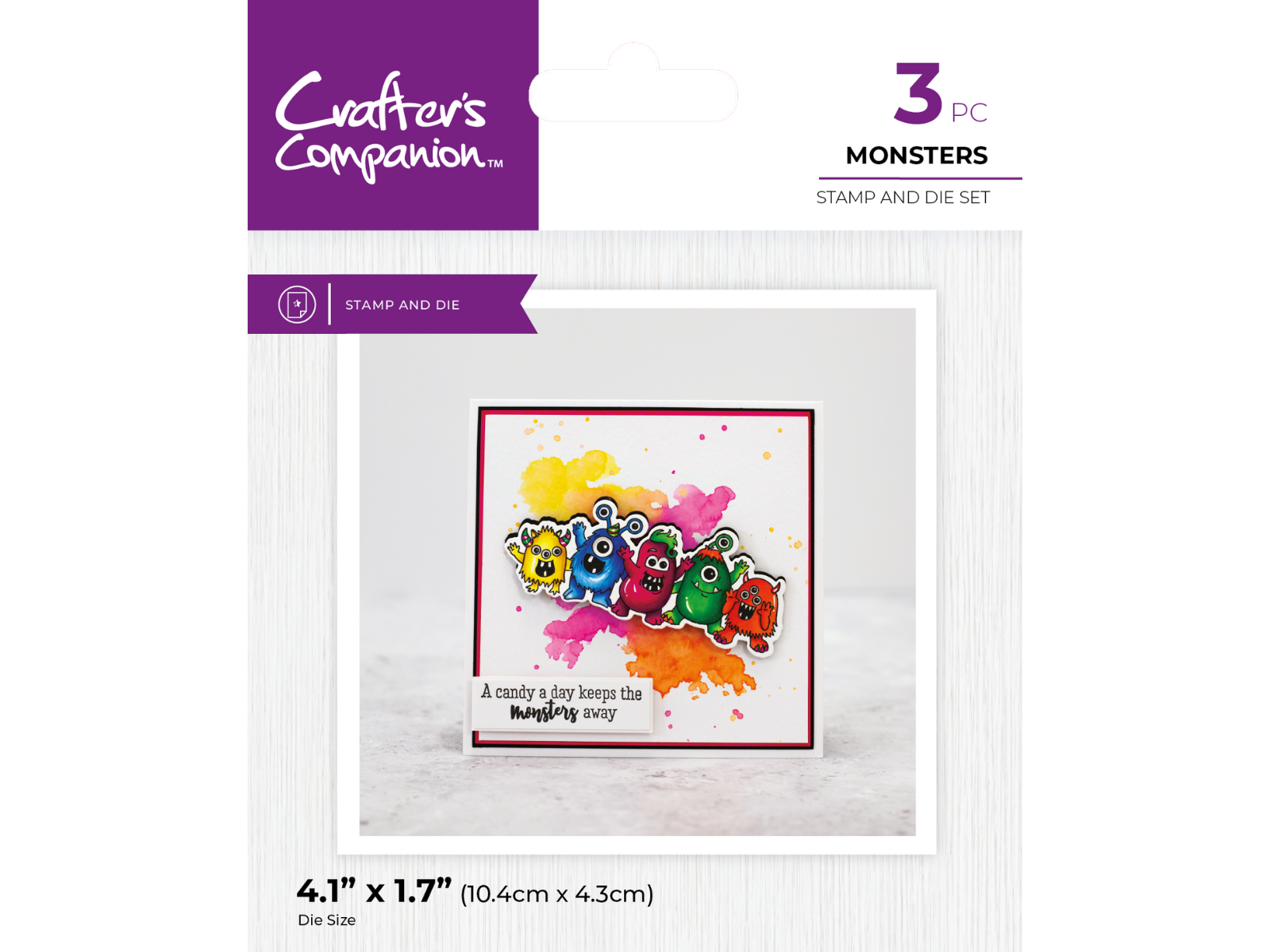 Crafter's Companion Character Embellishment Animal Stamp & Die SHOWSTOPPER