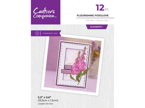 Crafter's Companion Layering Floral Dies SHOWSTOPPER