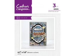 Crafter's Companion Character Embellishement Animal Stamp & Die Collection