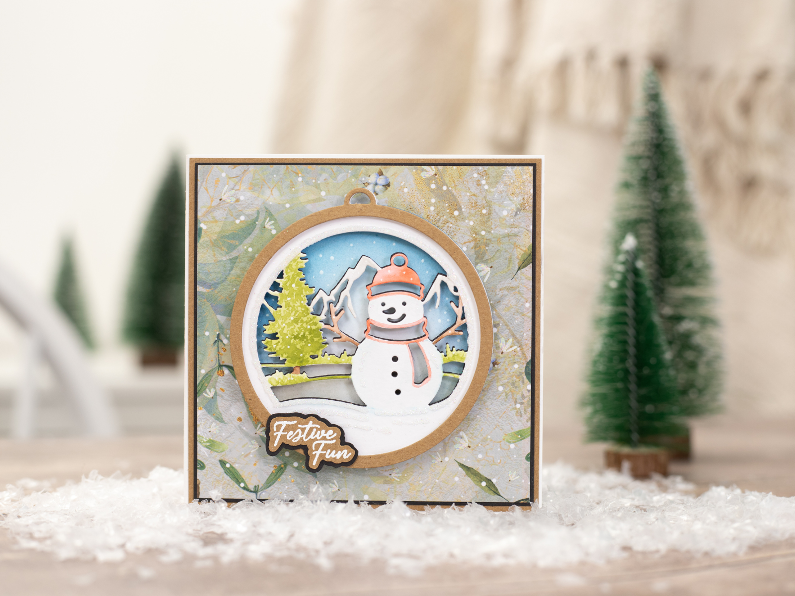 Crafter's Companion Christmas Scene Stamp & Dies Collection